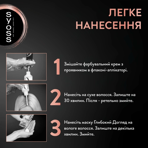 Фарба для волосся Syoss 8-7 Карамельний блонд 115 мл (9000100633260) - picture 3