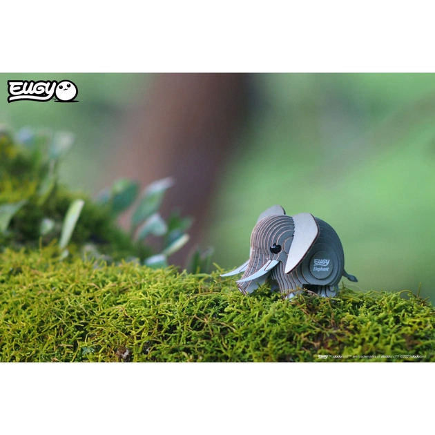 Пазл Eugy 3D Зоопарк Слон (XEG-010) - picture 7