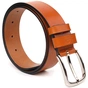 Ремінь Grande Pelle З натуральної шкіри Рудий (21473) - зменшене зображення 2
