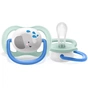 Пустушка Philips AVENT Ultra Air Animal для хлопчиків 0-6 міс (SCF080/05) - зменшене зображення 2