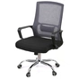 Офісне крісло Аклас Конвалія BL Tilt Сірий (Сірий/Чорний) (00160109) - зменшене зображення 1