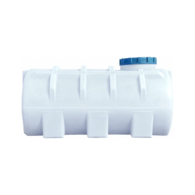 Ємність для води Пласт Бак горизонтальна харчова 500 л біла (826) - picture 3