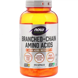 Амінокислота Now Foods Комплекс амінокислот з розгалуженими ланцюгами, Branched Cha (NOW-00054) зображення 1
