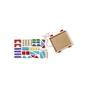 Кубики Melissa&Doug Набір дерев'яних блоків на візку (MD14209) - зменшене зображення 4