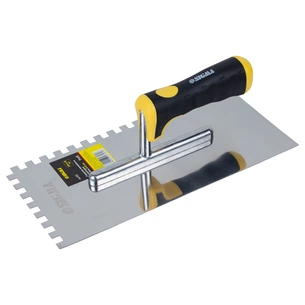 Затирка Sigma нержавіюча штукатурна Profi 280x130мм із зубом 8x8мм (8327531) (8327531) зображення 1