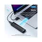 Кишеня зовнішня Orico USB3.2 Gen2 USB-C M.2 NVMe/NGFF(SATA) Dual Protocol SSD (HC380503) - зменшене зображення 3