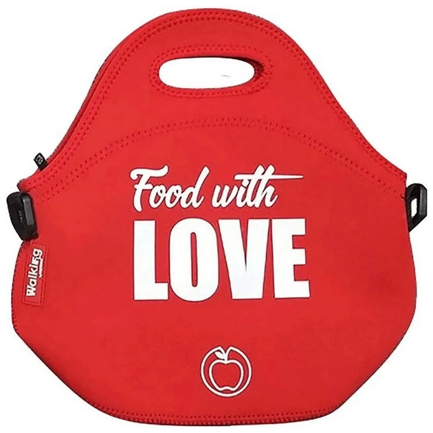 Термосумка Bergner Food with love 30х30х17 см червона (BGEU-2963-6) - изображение 1