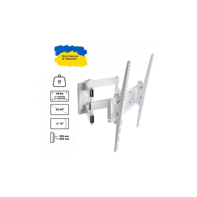 Кронштейн Sector TV44T White - зображення 1