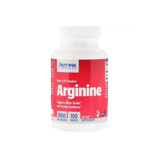 Амінокислота Jarrow Formulas L-аргінін, 1 000 мг, 100 таблеток (JRW-15036) - зображення 1