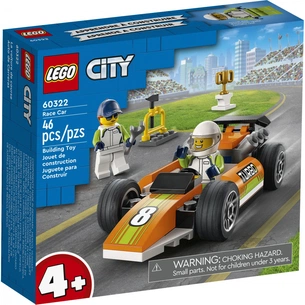 Конструктор LEGO City Гоночний автомобіль 46 деталей (60322) зображення 1