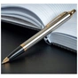 Ручка кулькова Parker IM 17 Brushed Metal GT BP блістер (22 236) - зменшене зображення 5