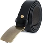 Ремінь Vintage Чоловічий автомат сasual Чорний (20122) - зменшене зображення 6