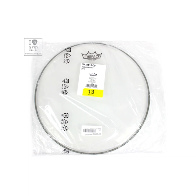 Пластик для барабана Remo Ambassador 13" Hazy Snare Side (213731) - picture 4