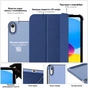 Чехол для планшета BeCover Tri Fold Hard Apple iPad 10.9" (2022/2024)/iPad (А16) 2025 11" Deep Blue (716119) - уменьшенное изображение 3