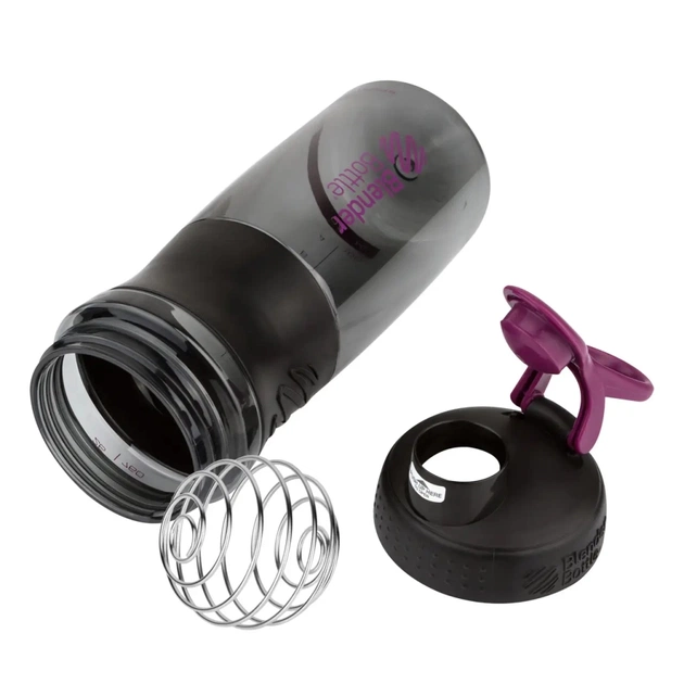 Шейкер спортивний BlenderBottle SportMixer 28oz/820ml Black/Plum (SM 28oz Black/Plum) - picture 2