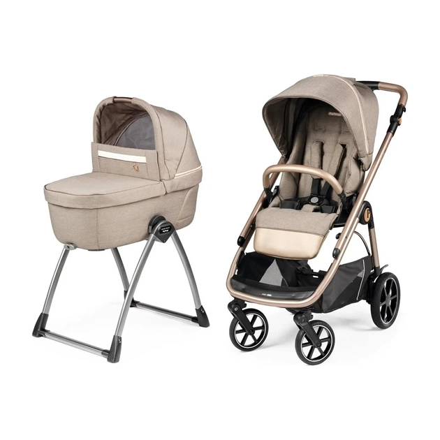 Коляска Peg-Perego 2 в 1 Veloce Belvedere с подставкой к люльке (Mon Amour) (PACK-VEL2100000011) - изображение 1