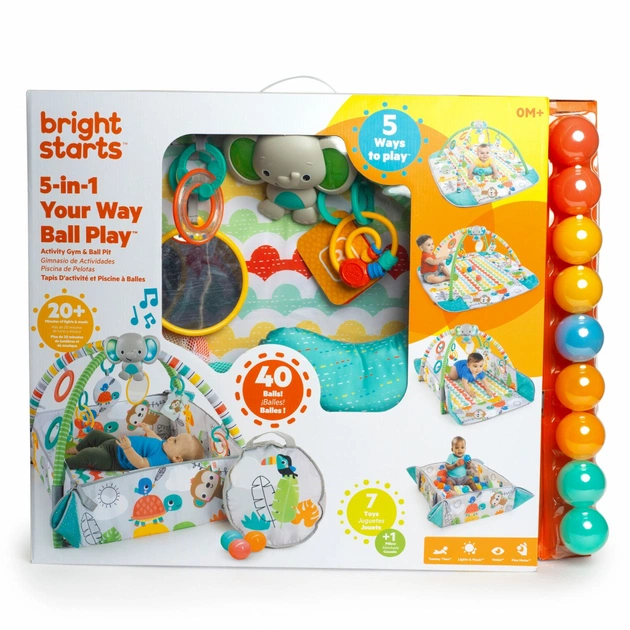 Дитячий килимок Bright Starts 5 в 1 Totally Tropical (12624) - picture 8
