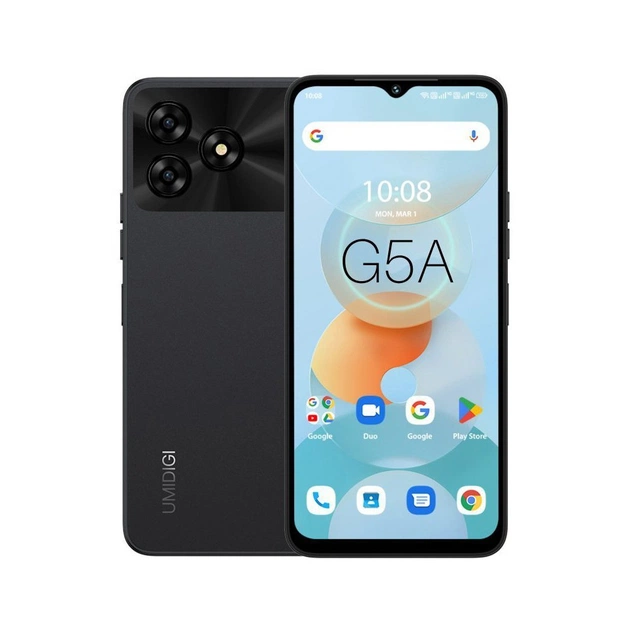 Мобільний телефон Umidigi G5A (MP38) 4/64Gb Black (6973553523262) - изображение 1