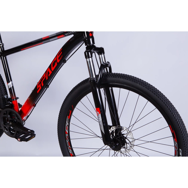 Велосипед Space 29" MERCURY DD FR рама-18" AL 2026 чорно-червоний (OPS-SP-29-172) - изображение 4