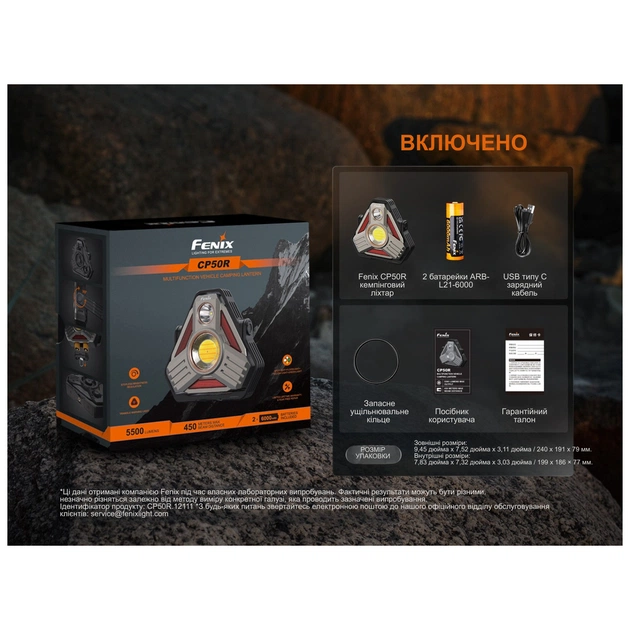 Ліхтар Fenix CP50R - picture 12