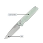 Нож SRM Terrier D2, Natural G10, Stonewash (258L-GC) - уменьшенное изображение 11