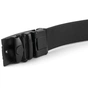Ремінь Vintage Чоловічий з автоматичною пряжкою мозаїка Чорний (20299) - зменшене зображення 2