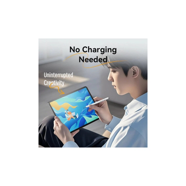 Стилус Vention 3-in-1 Magnetic Stylus Pen White Aluminum Alloy Type (KQLW0) - picture 7