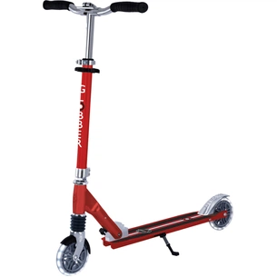 Самокат Globber Flow Element Comfort Lights колеса з підсвічуванням Червоний (727-102) изображение 1