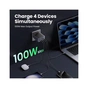 Зарядний пристрій Ugreen 4xUSB 100W (3xUSB-C+USB-A) Gan Nexode Fast Charger Grey X565 (35043) - зменшене зображення 3