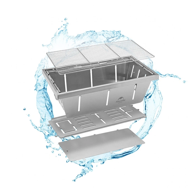 Гриль-барбекю Naturehike Mini Picnic BBQ Grill NH20CJ006 Сталь (6927595767672) - picture 2