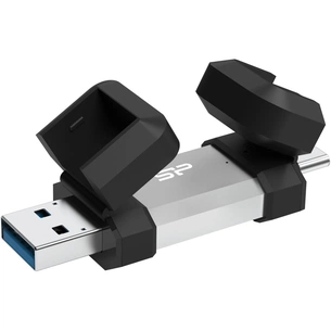 USB флеш накопичувач Silicon Power USB 64G SILICON POWER usb3.2+TypeC Mobile C51 (SP064GBUC3C51V1S) зображення 1
