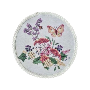 Серветка на стіл Прованс Лавандове поле D 35 (4823093438644) зображення 1