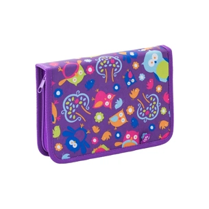 Пенал Cool For School Owl 1 відділення 2 відвороти Синій (CF86609) зображення 1