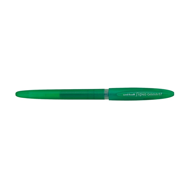 Ручка гелевая UNI Signo Gelstick зеленый 0,7 мм (UM-170.Green) - изображение 1