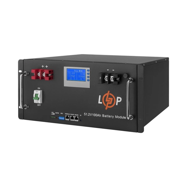 Батарея LiFePo4 LogicPower 48V (51.2V) - 100 Ah (5120Wh) (20330) - зображення 1