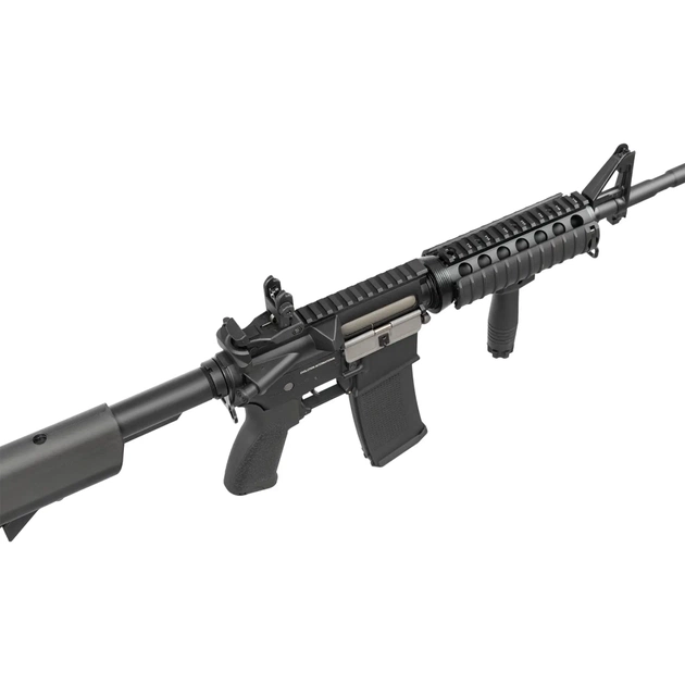 Гвинтівка страйкбольна Evolution Recon SOPMOD 14.5" AEG Black (FM-5000) - picture 5