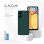 Чехол для мобильного телефона ACCLAB Silicone Case Xiaomi Redmi 13C 4G Dark Green (1283126602504) - уменьшенное изображение 4