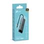 Концентратор TP-Link USB-C 7-in-1 3xUSB + HDMI + SD/TF + USB-C PD100W (UH7021C) - зменшене зображення 4