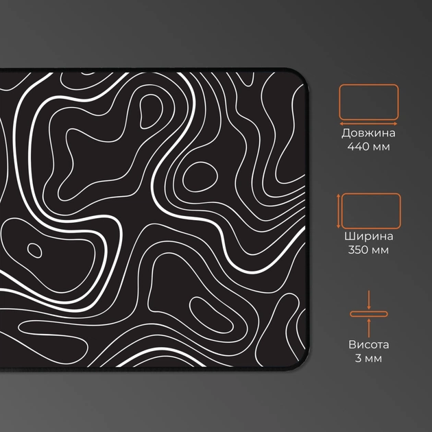 Килимок для мишки GamePro Speed/Control Black (MP145AB) - picture 4