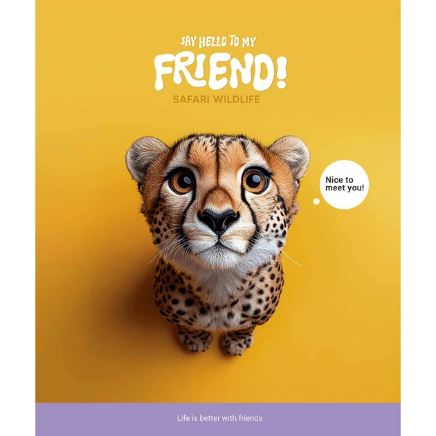 Тетрадь Школярик Say hello! 48 листов клетка (048-3555K) - изображение 1