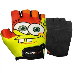 Велорукавиці PowerPlay Children 5473 Sponge Bob Yellow/Orange XS (5473BOB_XS_Yellow) зображення 1