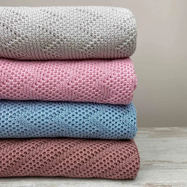 Плед Прованс Діно Зиґзаґ 130х170 Рожевий (4823093432055) - picture 6