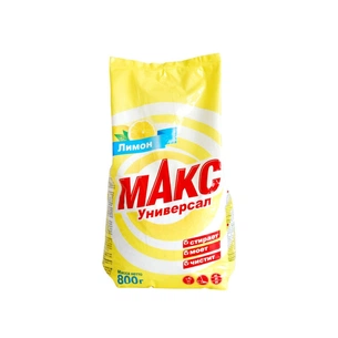 Пральний порошок Макс Універсал Лимон 800 г (4820026412481) зображення 1