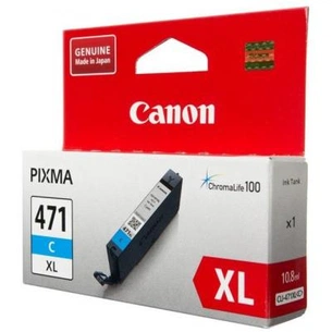 Картридж Canon CLI-471 XL Cyan (0347C001) зображення 1