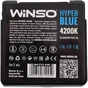 Автолампа WINSO H4 HYPER BLUE 4200K 60/55W (712450) - зменшене зображення 3