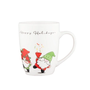 Чашка Ardesto Christmas Gnomes, 350мл, порцеляна (AR3065) зображення 1