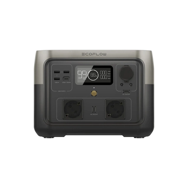 Зарядна станція EcoFlow RIVER 2 Max (ZMR610-B-EU) - зображення 1