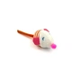 Іграшка для котів Hippie Pet Мишка середня помаранчева 9 см (HIPCT2304059O) - зменшене зображення 1