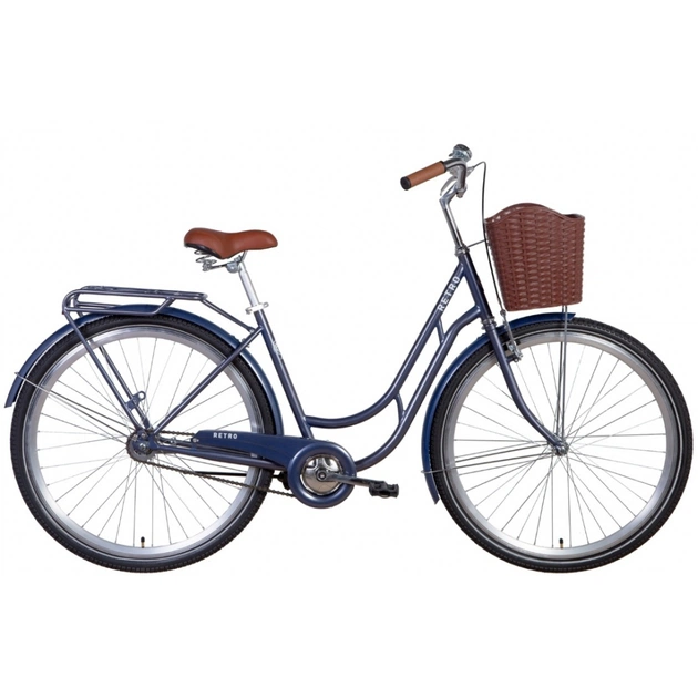 Велосипед Дорожник 28" RETRO рама-19" 2021 Grey (OPS-D-28-219) - изображение 1