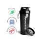 Шейкер спортивний SmartShake Lite 1000ml Glossy-Black (10611202) - зменшене зображення 6